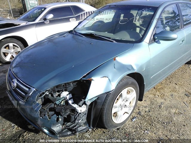 1N4AL11D23C216427 - 2003 NISSAN ALTIMA S/SL GREEN photo 6