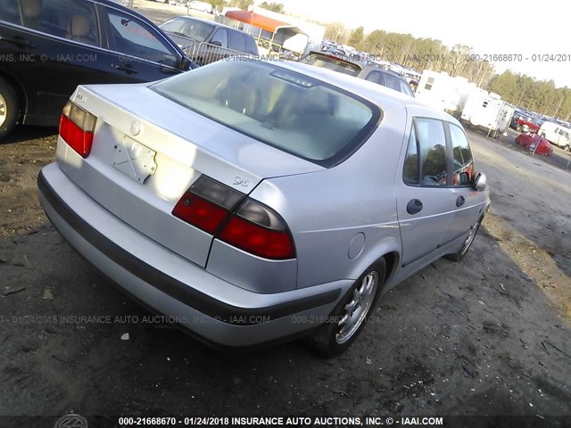 YS3ED48E613048368 - 2001 SAAB 9-5 SILVER photo 4