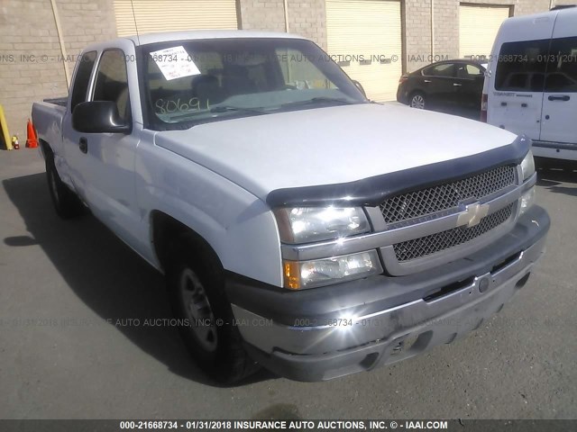 1GCEC19X04Z200025 - 2004 CHEVROLET SILVERADO C1500 WHITE photo 1