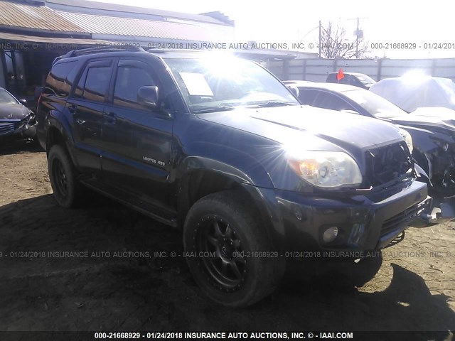 JTEBT17R68K005337 - 2008 TOYOTA 4RUNNER LIMITED BLACK photo 1