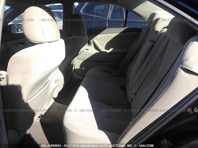 4T1BF3EKXBU192599 - 2011 TOYOTA CAMRY SE/LE/XLE 黑色 照片 8