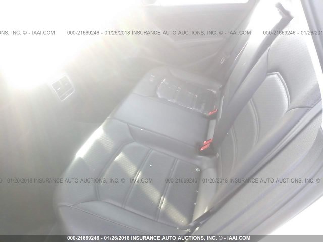 1VWBP7A35DC085957 - 2013 VOLKSWAGEN PASSAT SE WHITE photo 8