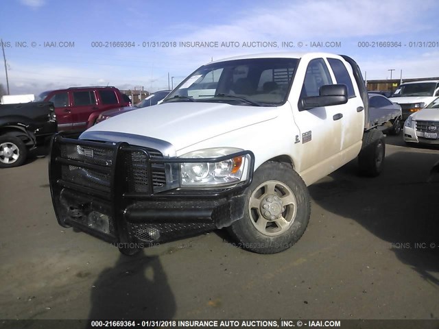 3D7KS28A18G192117 - 2008 DODGE RAM 2500 ST/SLT 白色 照片 2