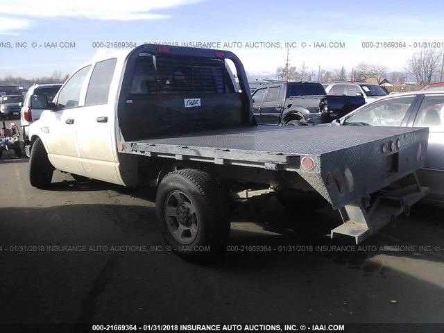 3D7KS28A18G192117 - 2008 DODGE RAM 2500 ST/SLT 白色 照片 3