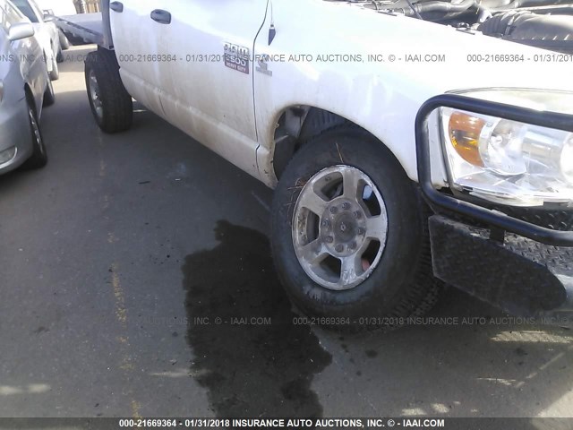 3D7KS28A18G192117 - 2008 DODGE RAM 2500 ST/SLT 白色 照片 6