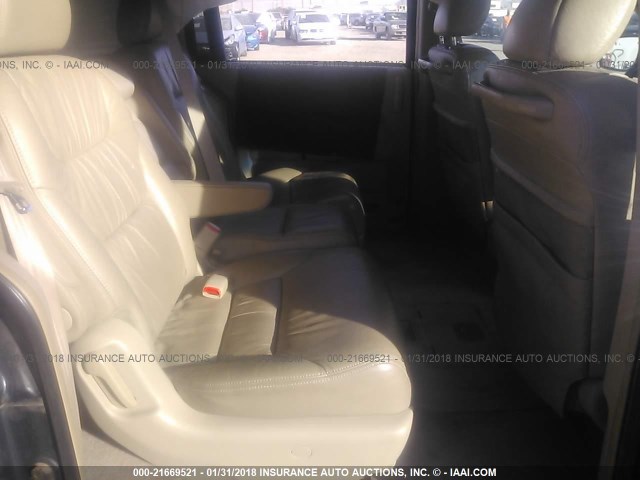 5FNRL38695B017798 - 2005 HONDA ODYSSEY EXL GRAY photo 8