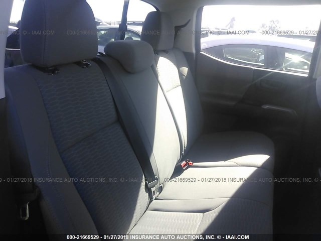 3TMAZ5CN7HM036596 - 2017 TOYOTA TACOMA DBL CAB/SR5/TRD SPORT/OR RED photo 8