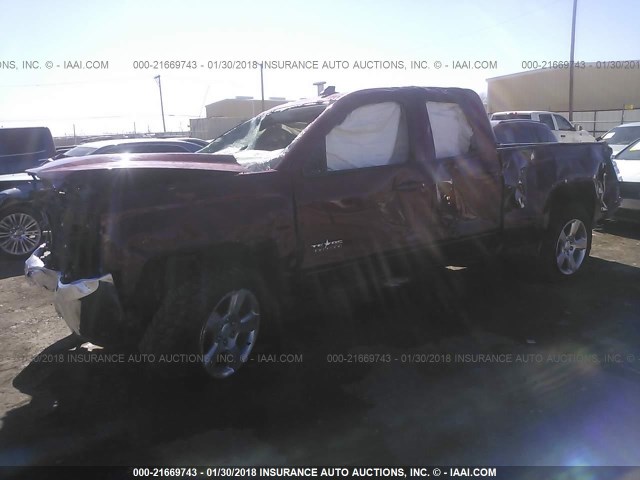 1GCRCREH0GZ222884 - 2016 CHEVROLET SILVERADO C1500 LT MAROON photo 2