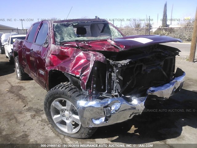 1GCRCREH0GZ222884 - 2016 CHEVROLET SILVERADO C1500 LT MAROON photo 6