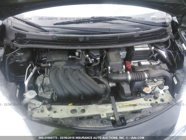 3N1CE2CP5FL390160 - 2015 NISSAN VERSA NOTE S/S PLUS/SV/SL/SR BLACK photo 10