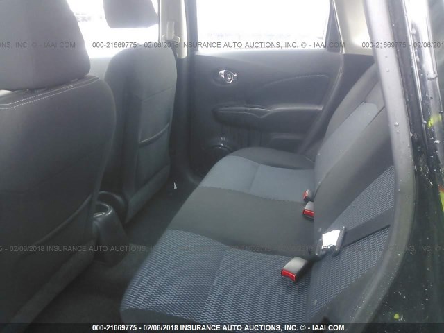 3N1CE2CP5FL390160 - 2015 NISSAN VERSA NOTE S/S PLUS/SV/SL/SR BLACK photo 8