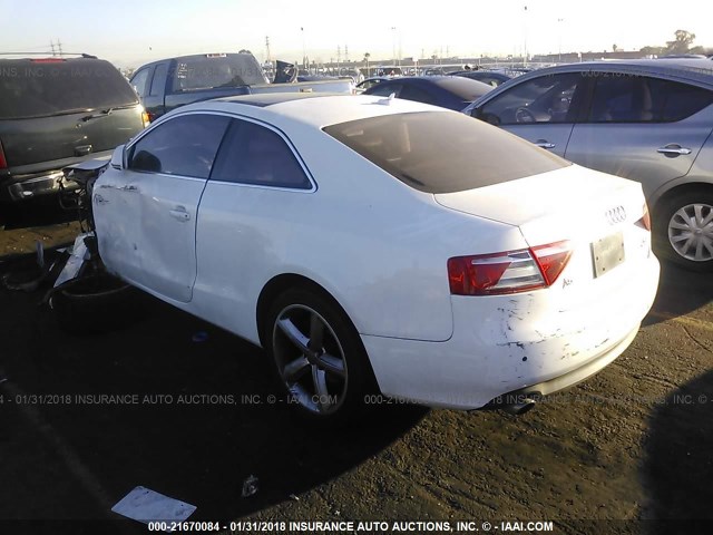 WAUDK78T79A037795 - 2009 AUDI A5 QUATTRO WHITE photo 3