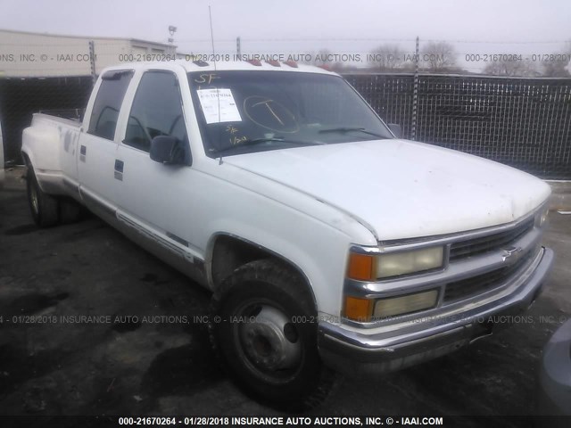 1GCHC33F1SF004439 - 1995 CHEVROLET GMT-400 C3500 WHITE photo 1