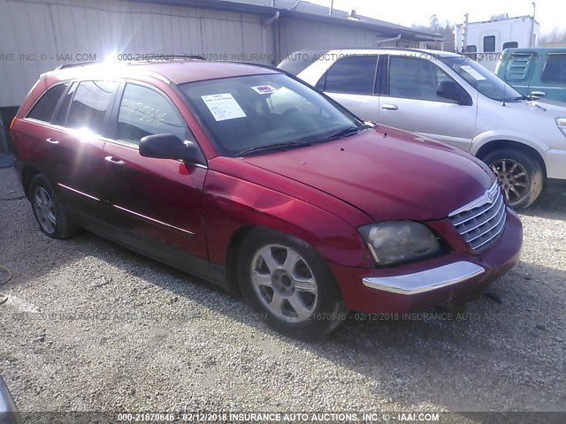 2C4GM68485R653122 - 2005 CHRYSLER PACIFICA TOURING BURGUNDY photo 1