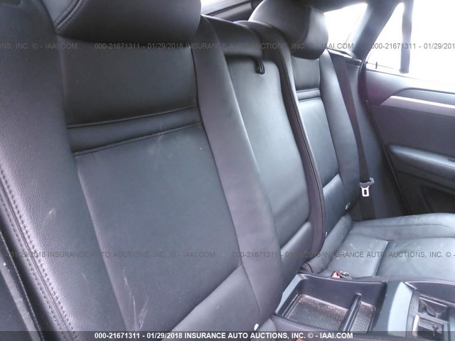 5YMGZ0C53ALK13351 - 2010 BMW X6 M GRAY photo 8