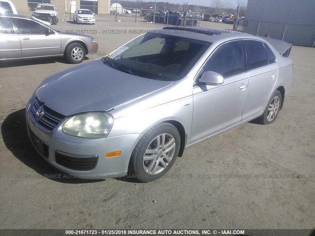 3VWEF71K07M071474 - 2007 VOLKSWAGEN JETTA WOLFSBURG 银色 照片 2