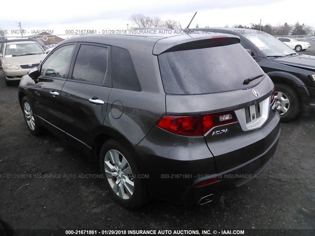 5J8TB2H56AA002044 - 2010 ACURA RDX TECHNOLOGY BLACK photo 3