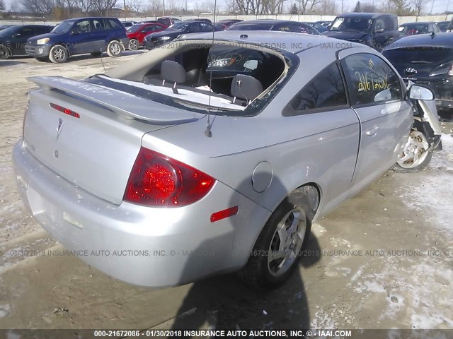 1G2AL18F087218330 - 2008 PONTIAC G5 SILVER photo 4