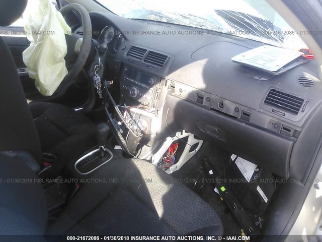 1G2AL18F087218330 - 2008 PONTIAC G5 SILVER photo 5