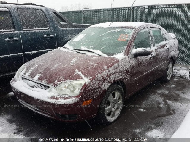 1FAFP34N67W356012 - 2007 FORD FOCUS ZX4/S/SE/SES 红色 照片 2