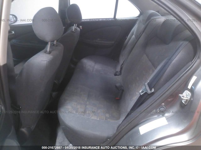 3N1BB51DX1L116668 - 2001 NISSAN SENTRA SE GRAY photo 8