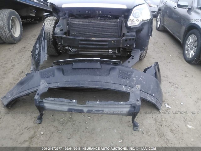 1GKER23D59J218517 - 2009 GMC ACADIA SLT-1 Чорний фото 6