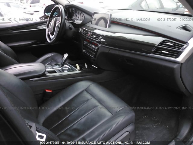 5UXKR0C56F0K63915 - 2015 BMW X5 XDRIVE35I BLACK photo 5