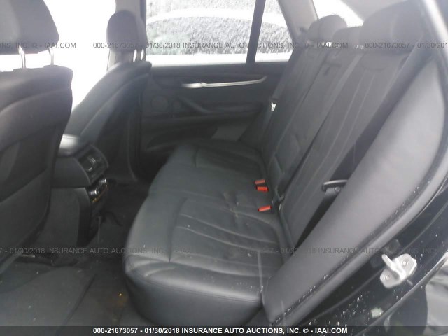 5UXKR0C56F0K63915 - 2015 BMW X5 XDRIVE35I BLACK photo 8