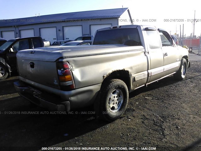 2GCEC19V811300165 - 2001 CHEVROLET SILVERADO C1500 TAN photo 4