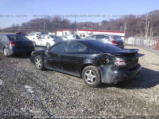 2G2WR524X41307302 - 2004 PONTIAC GRAND PRIX GTP BLACK photo 3