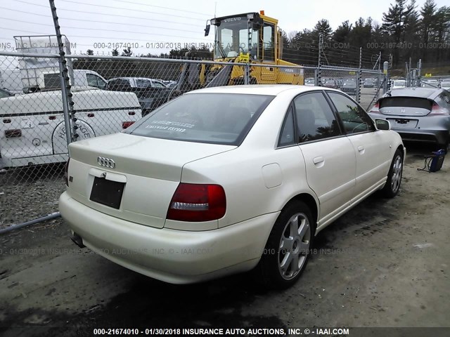 WAURD68D31A134080 - 2001 AUDI S4 2.7 QUATTRO TAN photo 4