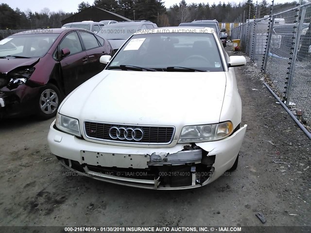 WAURD68D31A134080 - 2001 AUDI S4 2.7 QUATTRO TAN photo 6