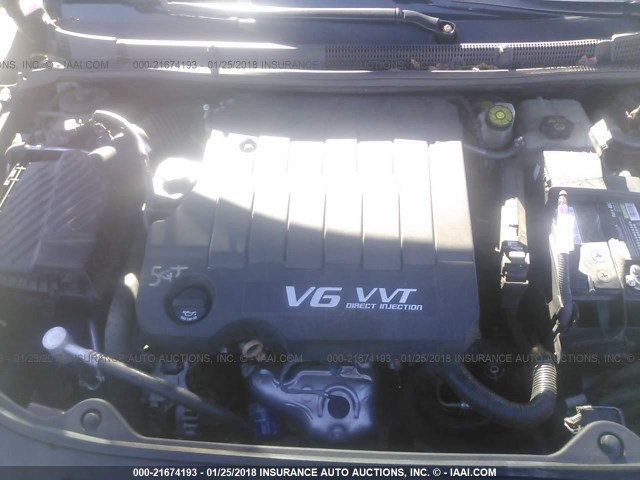 1G4GE5GVXAF215104 - 2010 BUICK LACROSSE CXS BURGUNDY photo 10