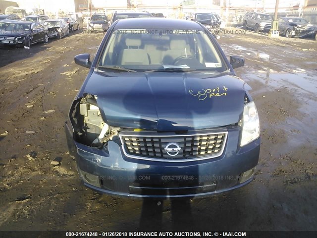 3N1AB61E37L614942 - 2007 NISSAN SENTRA 2.0/2.0S/2.0SL Dark Blue photo 6