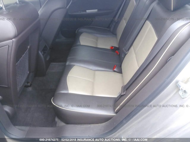 1G1ZK57738F237620 - 2008 CHEVROLET MALIBU LTZ 棕色 照片 8