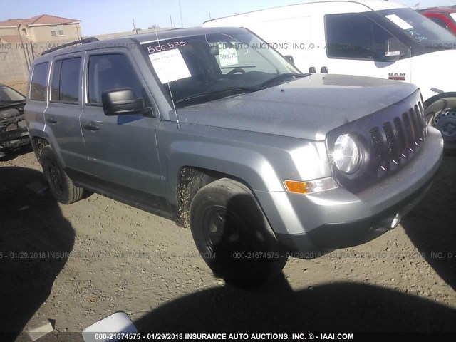 1C4NJPBB3GD789354 - 2016 JEEP PATRIOT SPORT SILVER photo 1