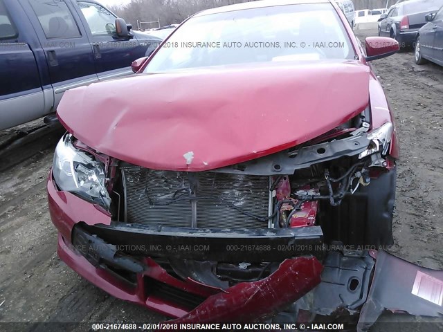 4T1BF1FK0DU703162 - 2013 TOYOTA CAMRY L/SE/LE/XLE 红色 照片 6