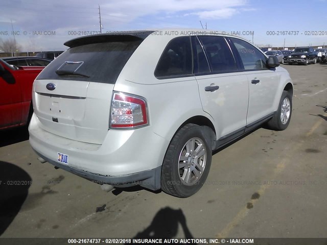 2FMDK36C67BB14541 - 2007 FORD EDGE SE GRAY photo 4