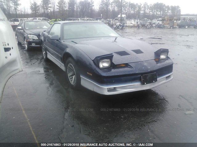 1G2FW87H8GN222726 - 1986 PONTIAC FIREBIRD TRANS AM BLUE photo 1