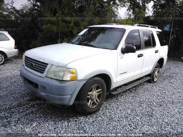 1FMZU62EX2UA71933 - 2002 FORD EXPLORER XLS WHITE photo 2