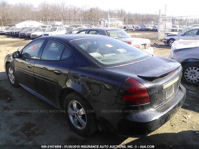 2G2WP522451211672 - 2005 PONTIAC GRAND PRIX 黑色 照片 3