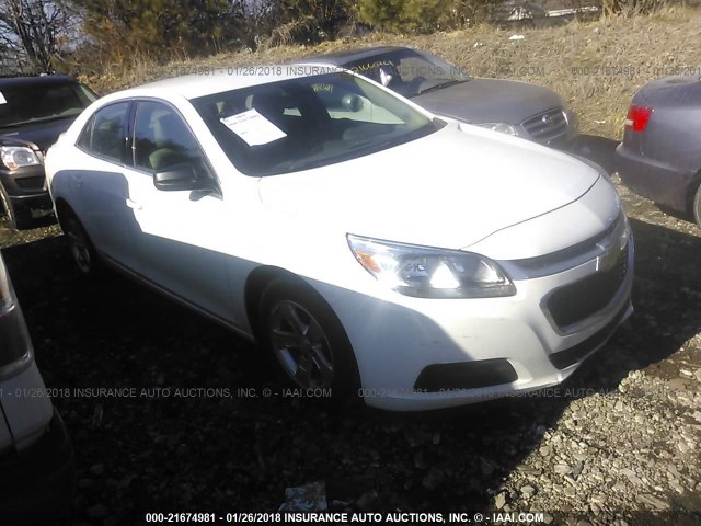 1G11B5SL7FF212721 - 2015 CHEVROLET MALIBU LS 白色 照片 1