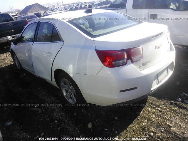 1G11B5SL7FF212721 - 2015 CHEVROLET MALIBU LS 白色 照片 3