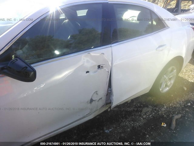 1G11B5SL7FF212721 - 2015 CHEVROLET MALIBU LS 白色 照片 6