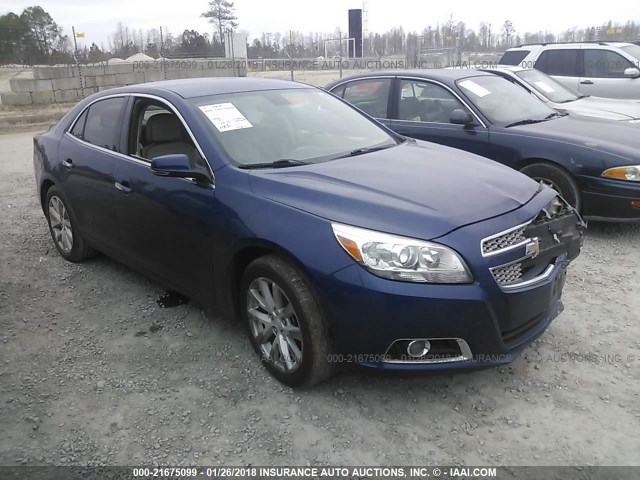 1G11H5SA5DU126135 - 2013 CHEVROLET MALIBU LTZ 蓝色 照片 1