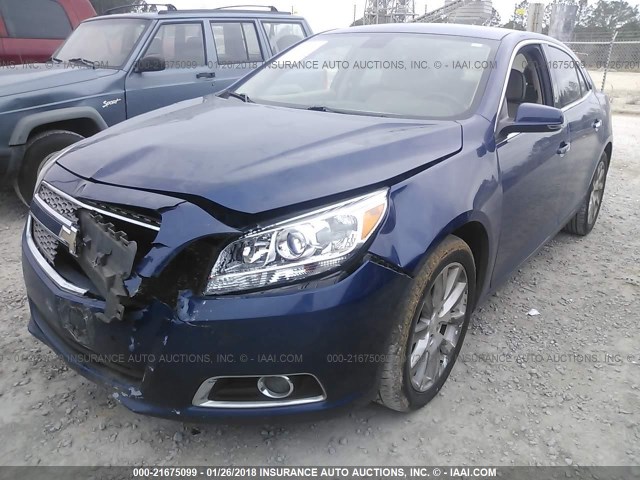 1G11H5SA5DU126135 - 2013 CHEVROLET MALIBU LTZ 蓝色 照片 6