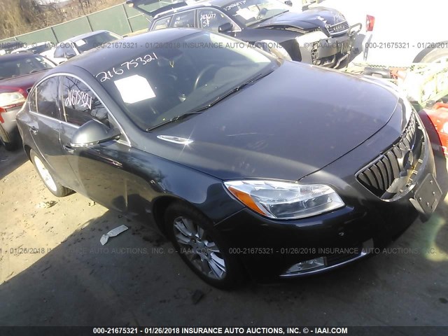 2G4GS5ER0D9202700 - 2013 BUICK REGAL PREMIUM BLACK photo 1