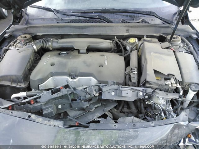 1G11C5SL6FF239017 - 2015 CHEVROLET MALIBU 1LT 灰色 照片 10