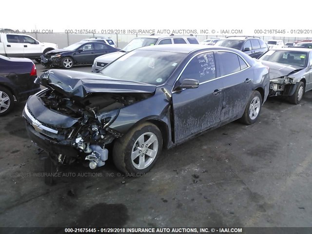 1G11C5SL6FF239017 - 2015 CHEVROLET MALIBU 1LT 灰色 照片 2