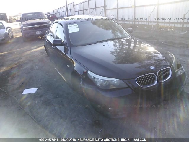 WBANW53598CT48511 - 2008 BMW 550 I BLACK photo 1